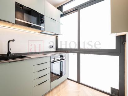 Kitchen of Flat for sale in  Barcelona Capital  with Parquet flooring