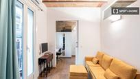 Living room of Flat to rent in  Barcelona Capital  with Air Conditioner, Heating and Furnished
