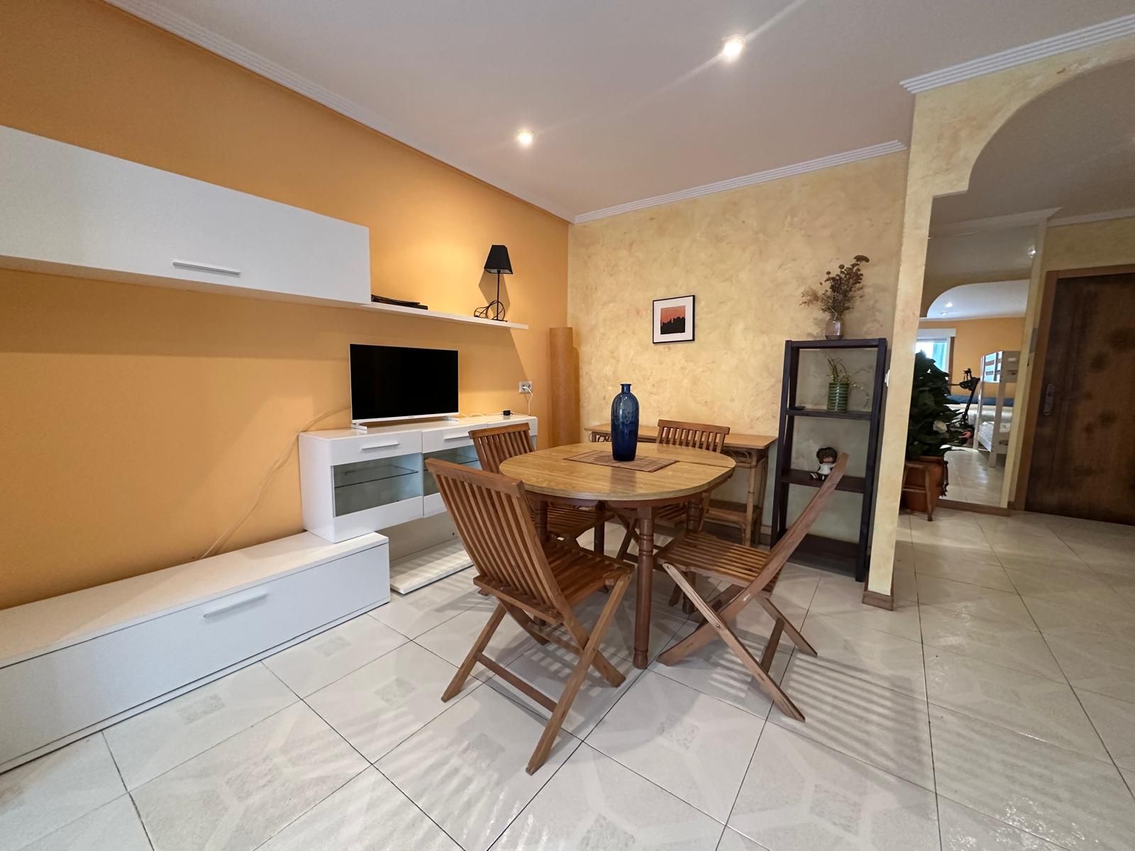 Dining room of Apartment for sale in Sanxenxo  with Heating and Furnished
