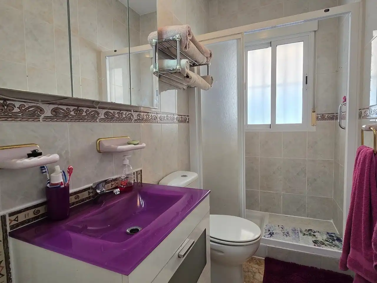 Baño de Casa o chalet en venta en Zurgena con Aire acondicionado y Piscina