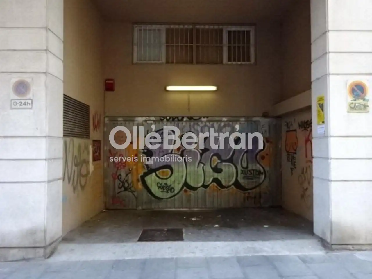 Vista exterior de Garatge de lloguer en Barcelona