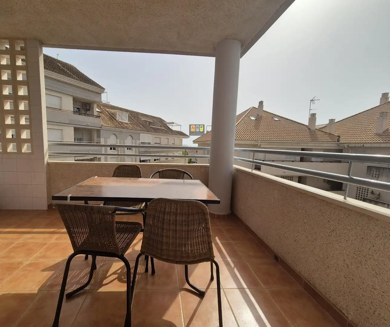 Terrasse von Wohnung zur Miete in Altea mit Terrasse und Möbliert