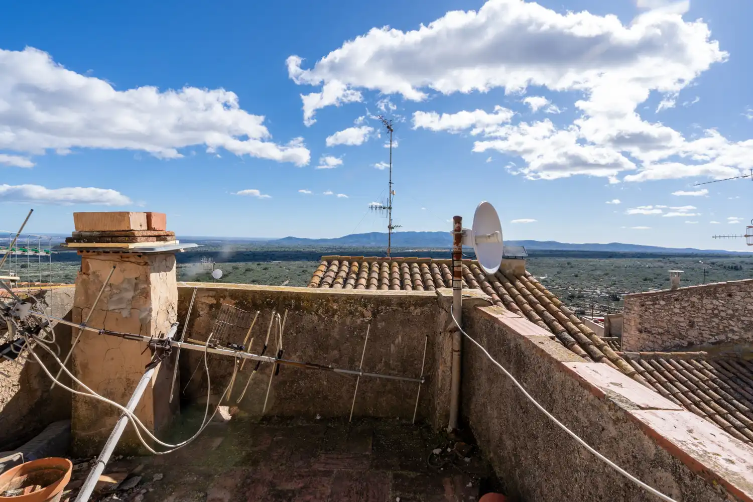 Vista exterior de Casa o chalet en venta en Mas de Barberans con Terraza y Balcón