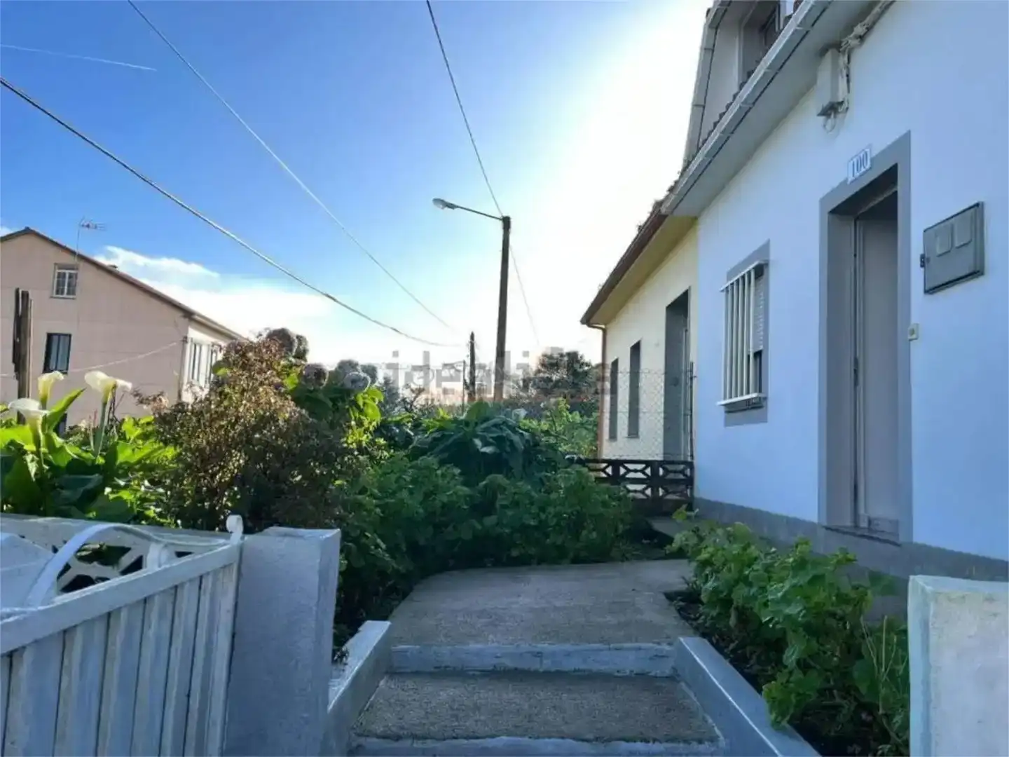 Vista exterior de Pis en venda en A Malata - Catabois - Ciudad Jardín