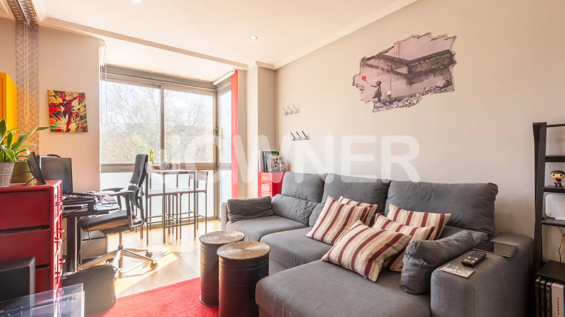 Sala de estar de Piso en venta en  Madrid Capital con Aire acondicionado, Amueblado y Horno