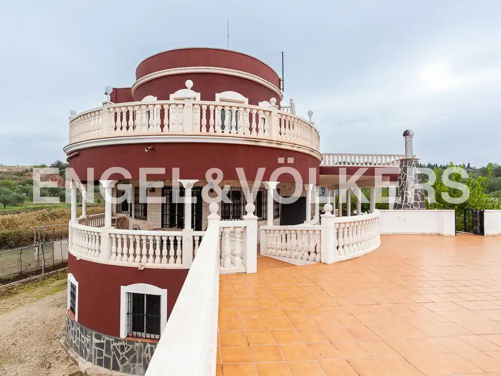 Vista exterior de Casa o chalet en venta en Barxeta con Calefacción, Jardín privado y Terraza