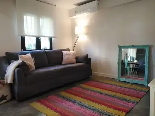 Sala de estar de Piso en venta en  Madrid Capital con Aire acondicionado