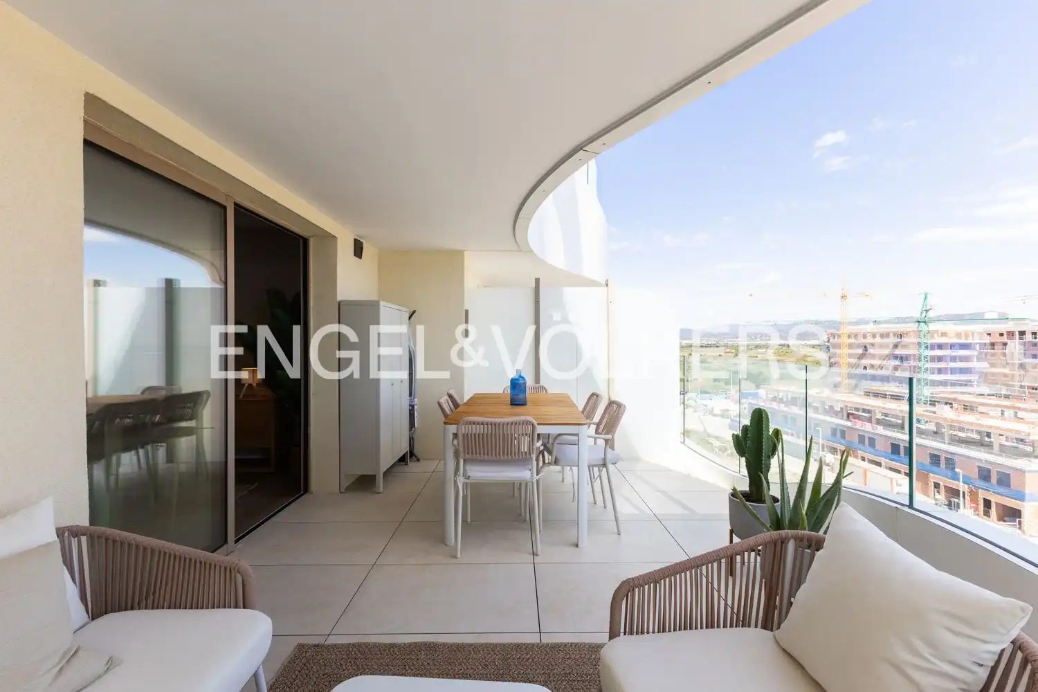Terrace of Flat for rent in El Puig de Santa Maria  with Air Conditioner, Heating and Private garden