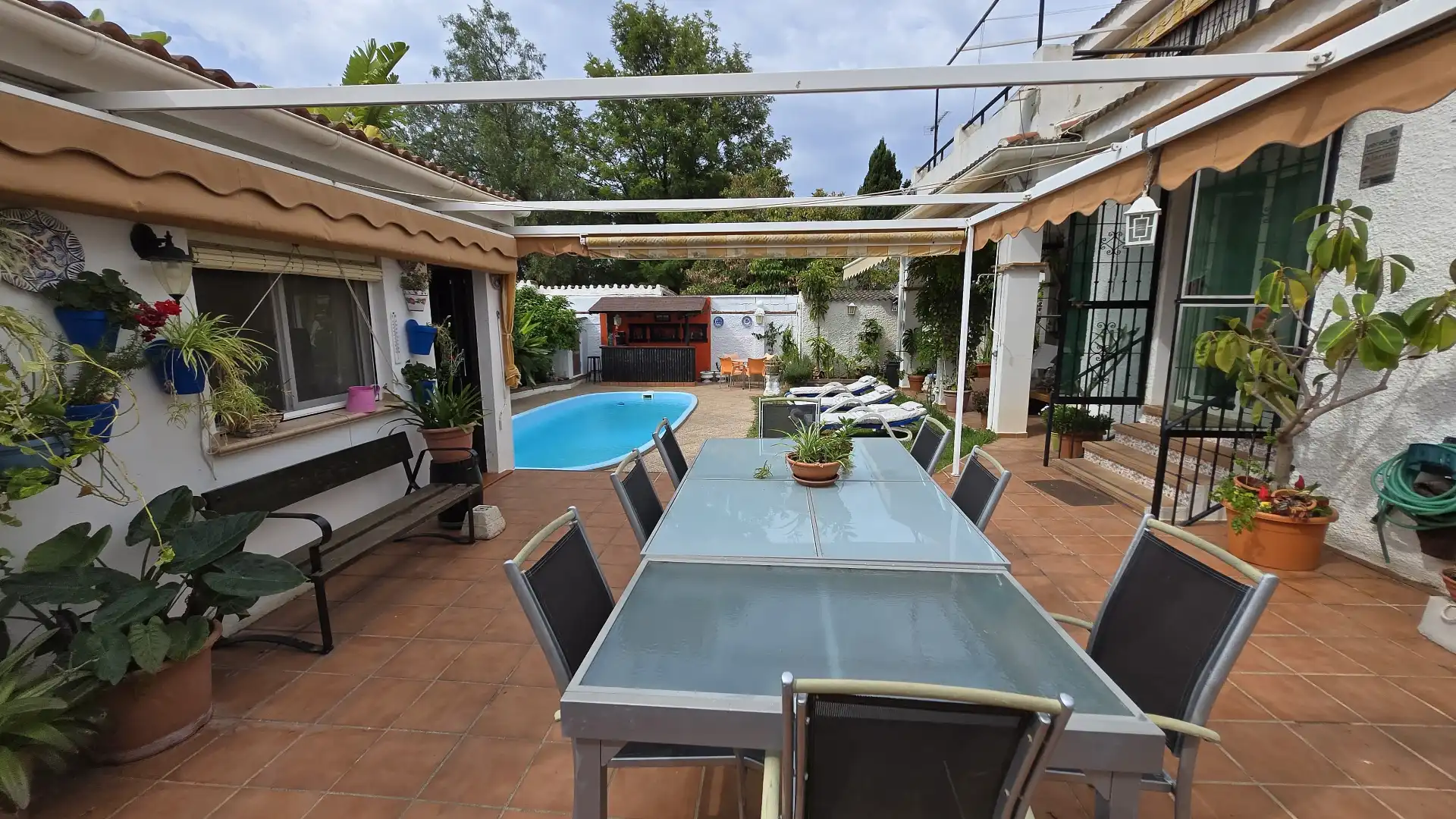 Jardí de Casa o xalet en venda en Málaga amb Aire condicionat, Jardí privat i Terrassa