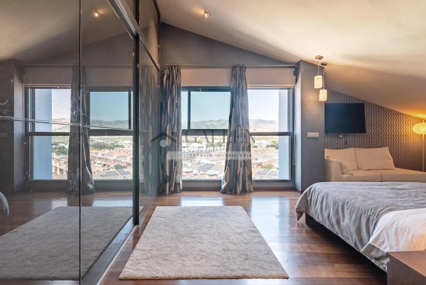 Bedroom of Attic for sale in Castellón de la Plana / Castelló de la Plana  with Air Conditioner, Heating and Terrace