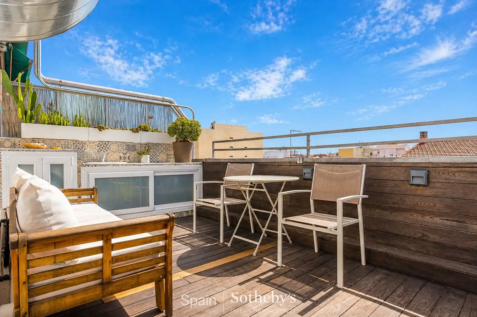 Terrace of Apartments for sale in  Madrid Capital  with Air Conditioner, Heating and Terrace