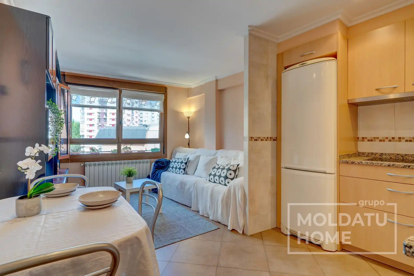 Living room of Flat for sale in Donostia - San Sebastián   with Heating, Terrace and Storage room