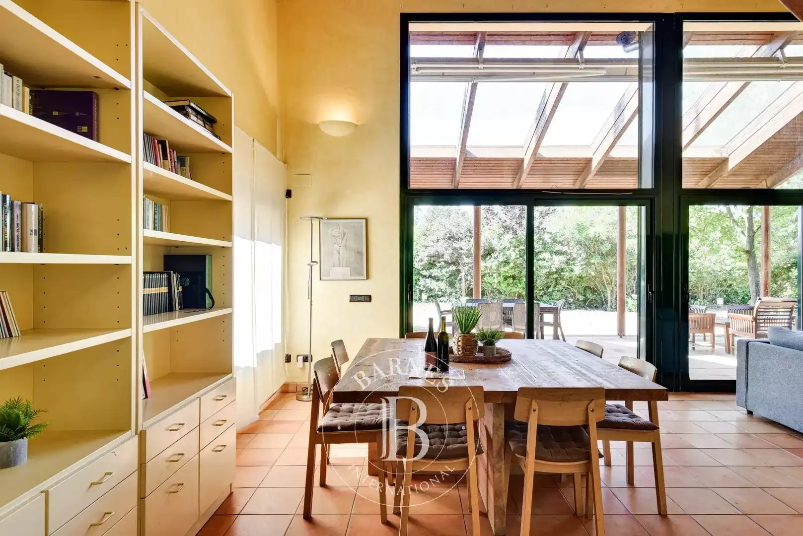 Dining room of Country homes for sale in Capmany  with Heating, Private garden and Swimming Pool