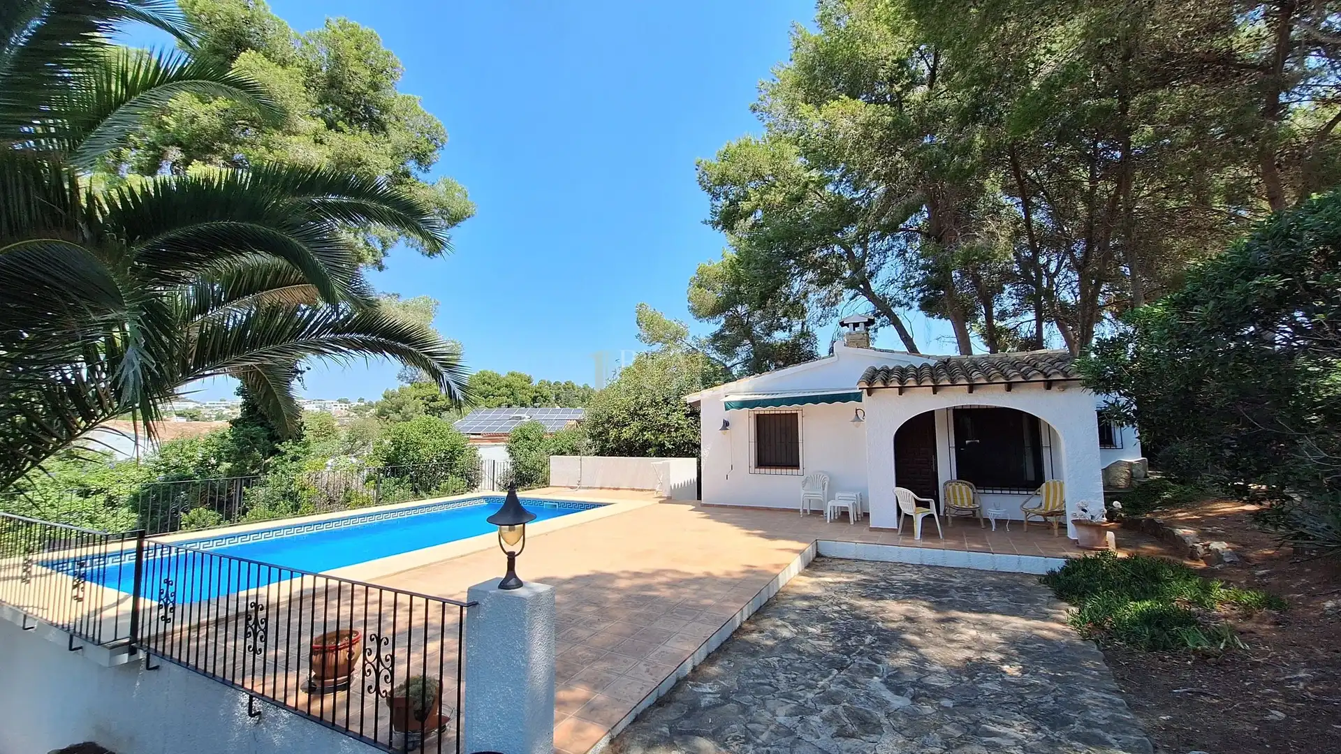 Exterior view of Houses for sale in Moraira  with Air Conditioner, Terrace and Swimming Pool