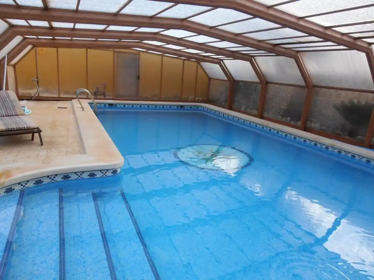 Swimming pool of Houses for rent in Castalla  with Heating, Terrace and Swimming Pool