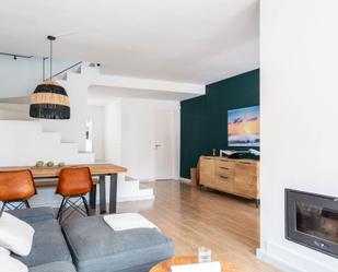 Living room of Single-family semi-detached for sale in Málaga Capital  with Terrace and Balcony