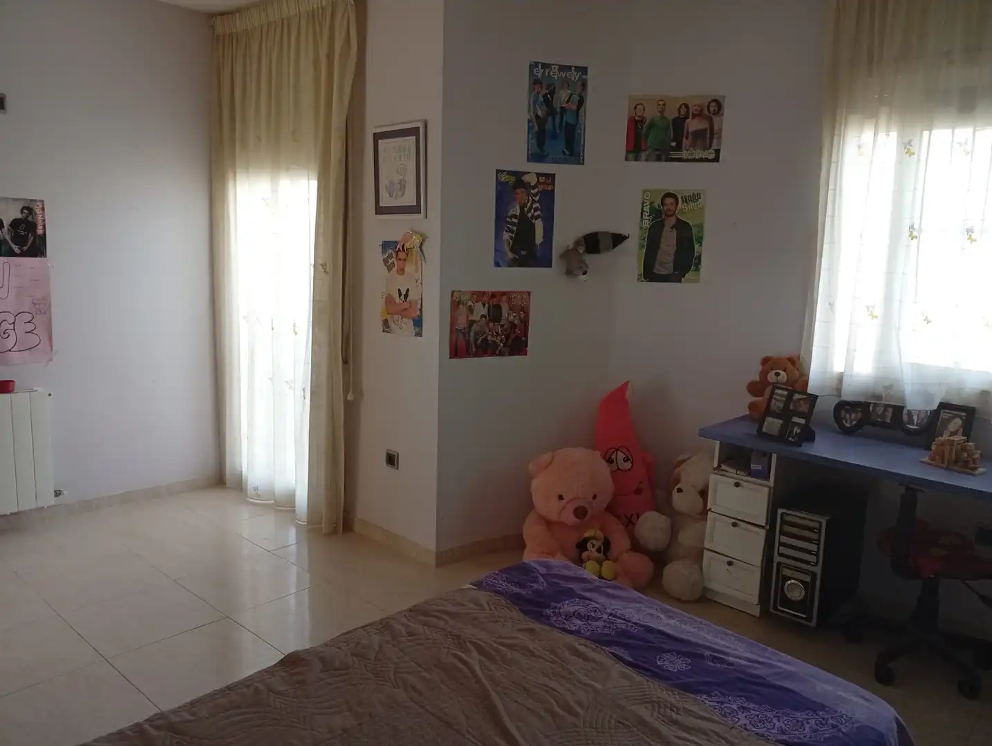 Dormitori de Casa adosada en venda en L'Aldea amb Aire condicionat, Calefacció i Jardí privat