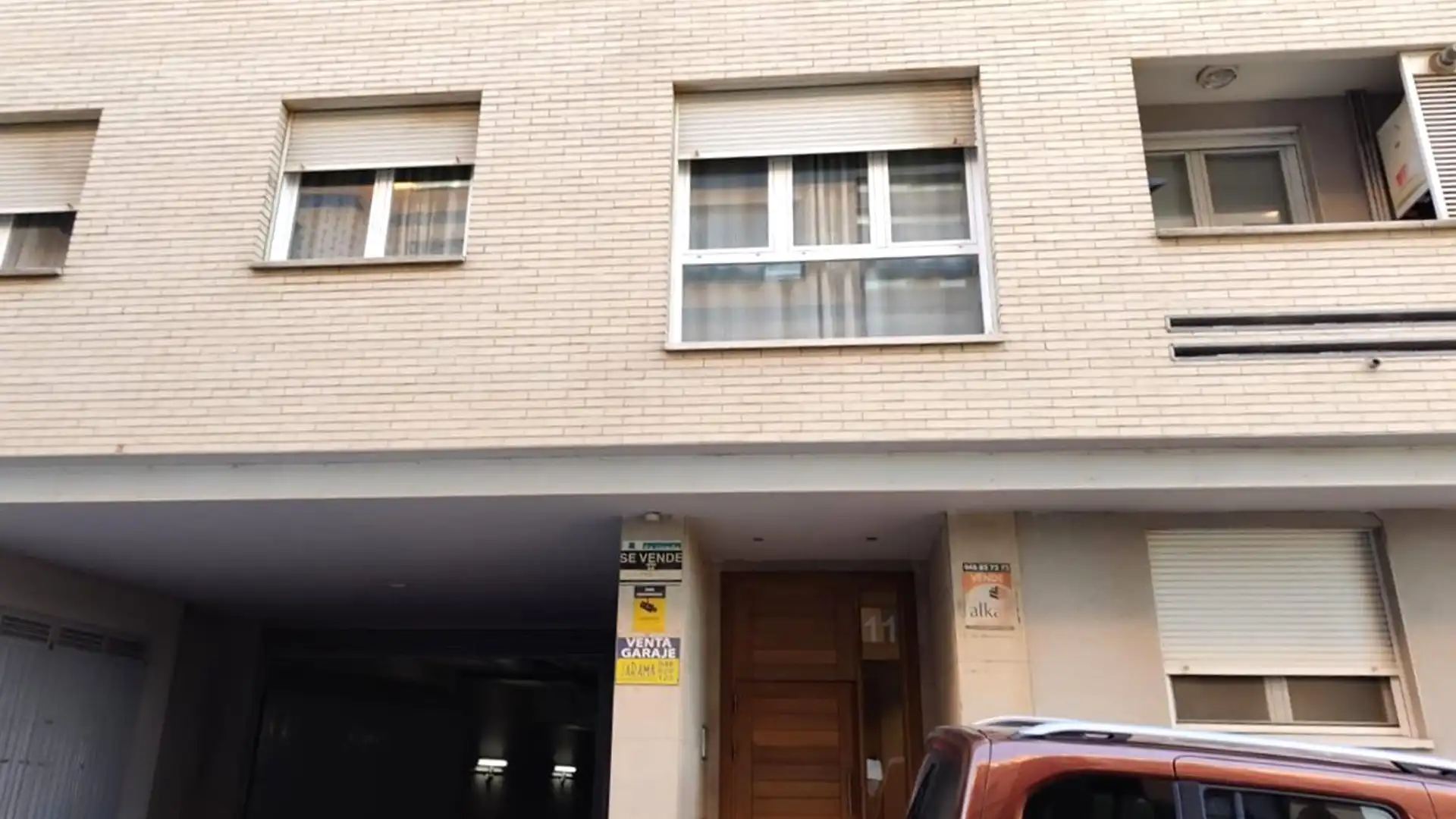 Vista exterior de Garaje en venta en Tudela