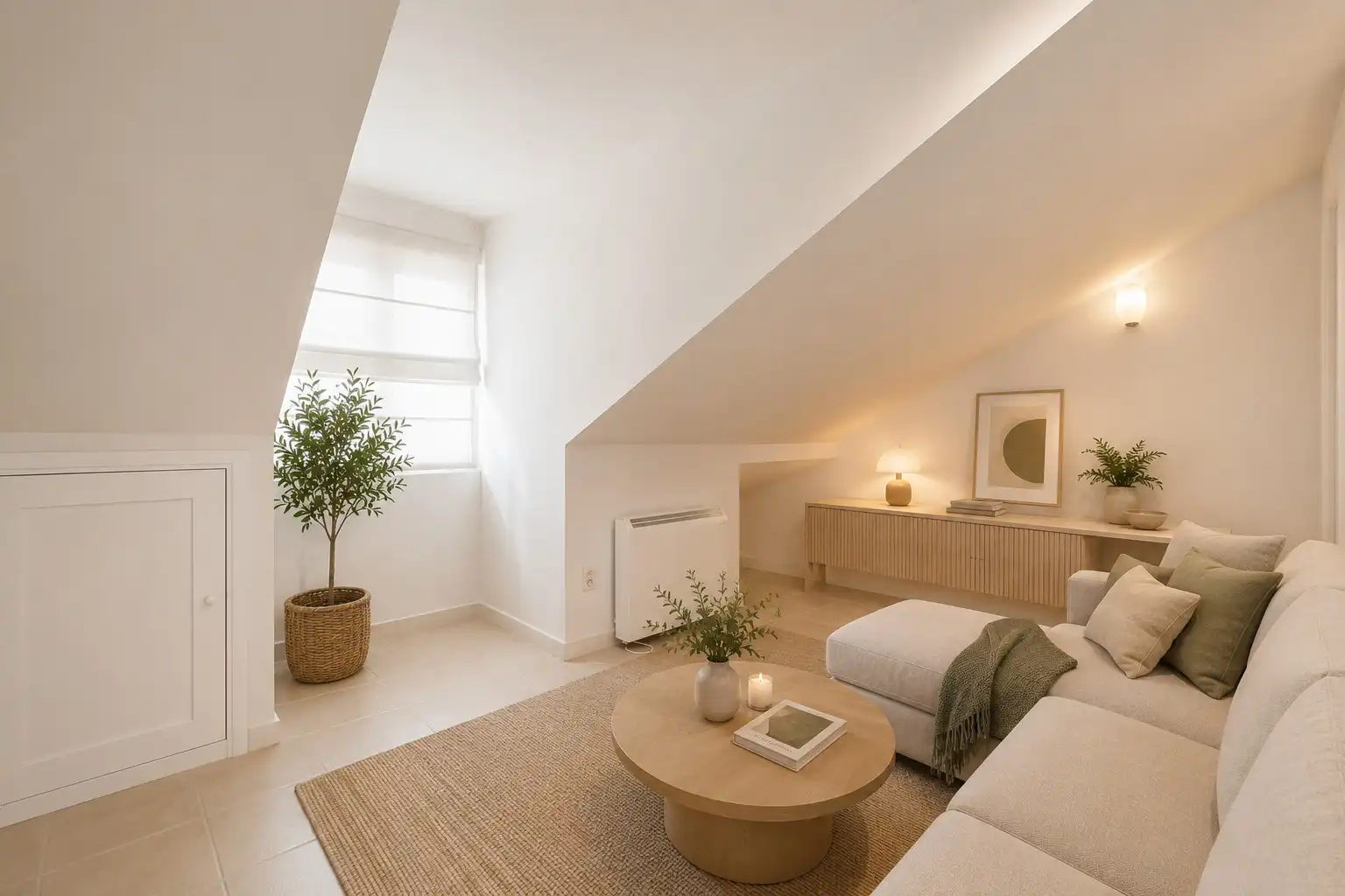 Sala de estar de Dúplex en venta en Brunete con Balcón