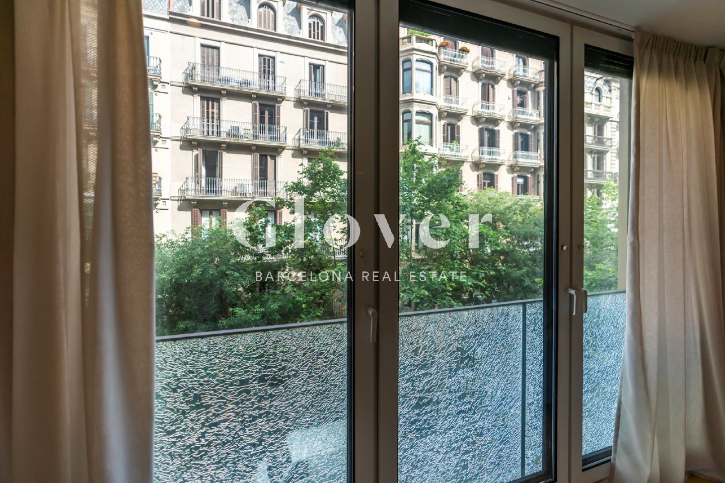 Vista exterior de Pis de lloguer en  Barcelona Capital amb Aire condicionat, Calefacció i Traster