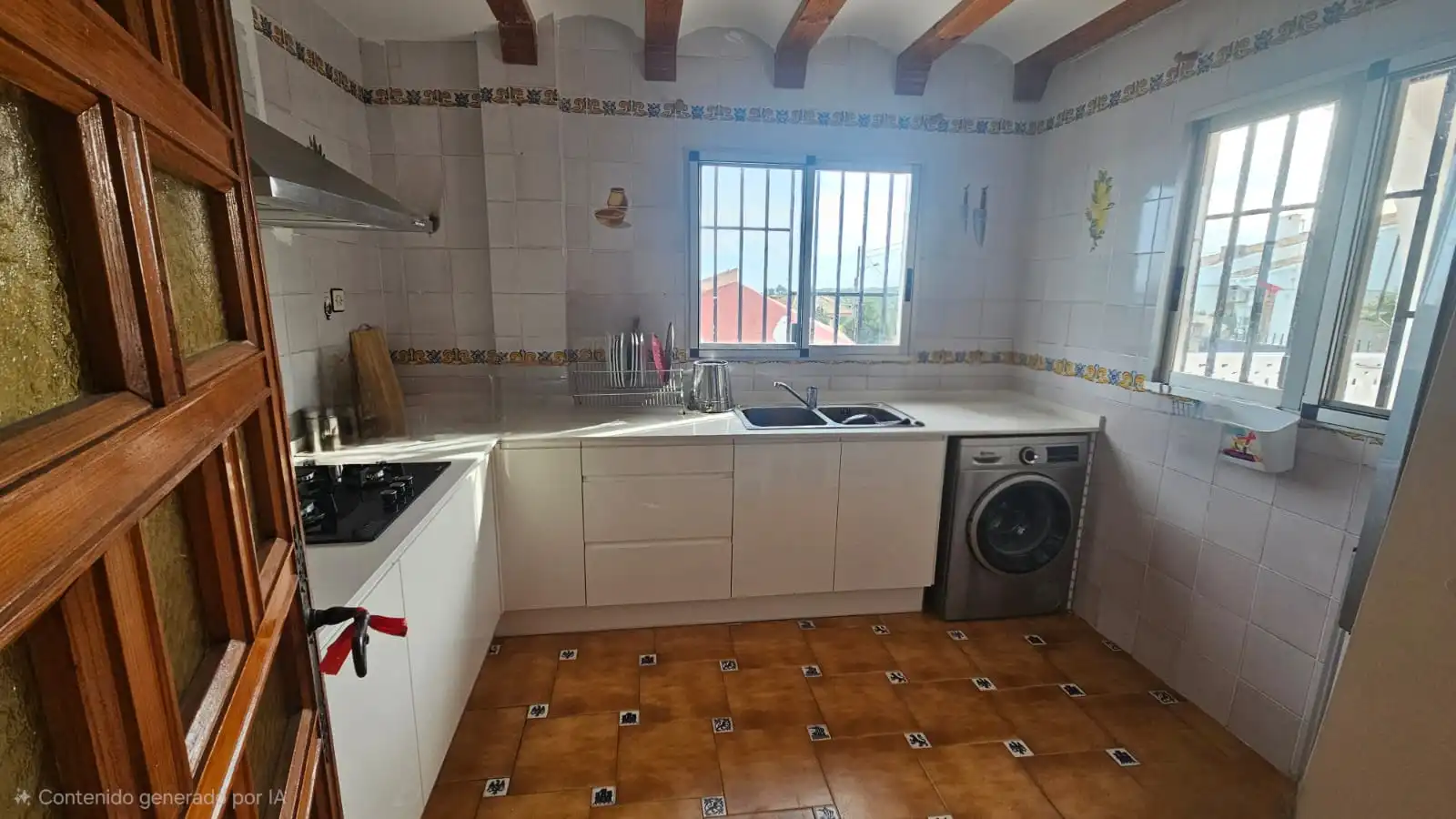 Cuina de Casa o xalet en venda en Torrent amb Aire condicionat, Terrassa i Piscina