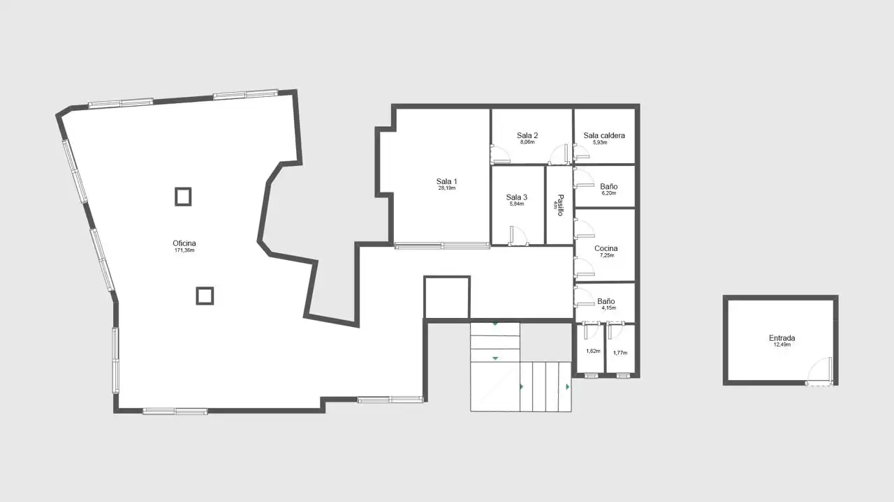 Office for sale in Barcelona  with Air Conditioner