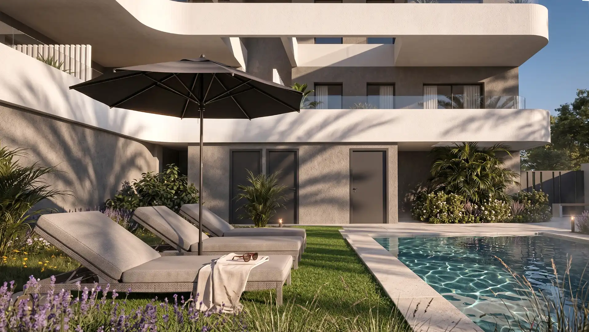 Appartement compact neuf avec piscine à vendre à Avenida Matisse 22, imagen 2