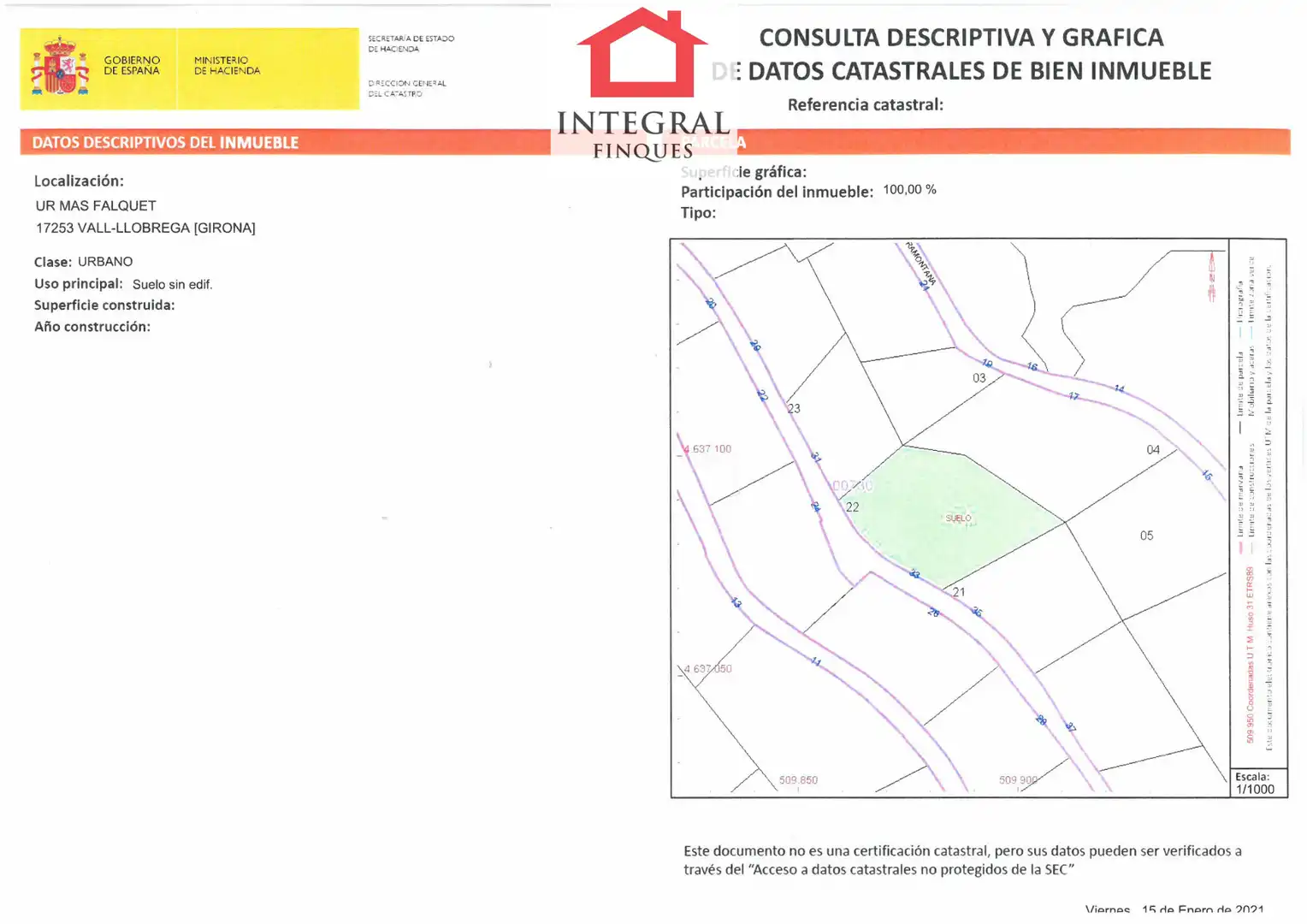 Terreny residencial en venda a Carrer de la Tramontana 33, imagen 6