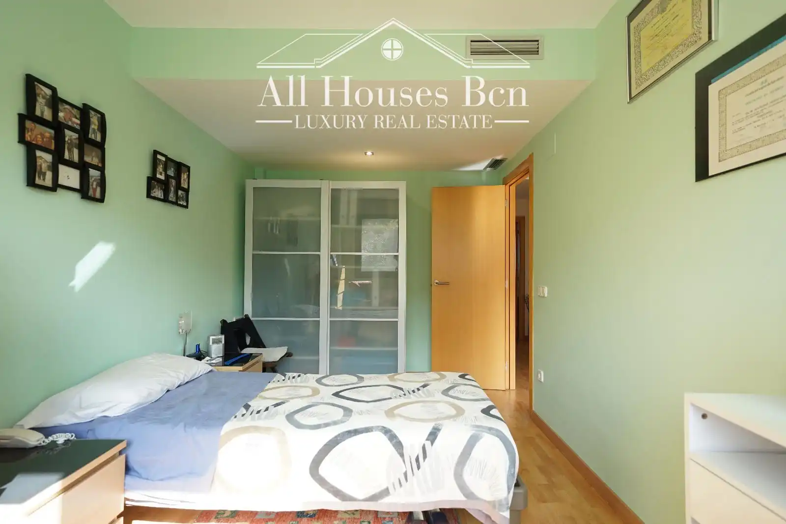 Bedroom of Detached homes for sale in Sant Quirze del Vallès  with Air Conditioner, Heating and Private garden