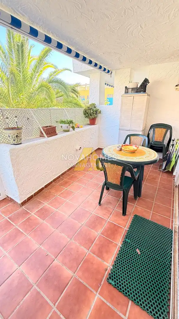 Terrasse von Wohnungen zum Verkauf in La Manga del Mar Menor mit Klimaanlage, Heizung und Terrasse
