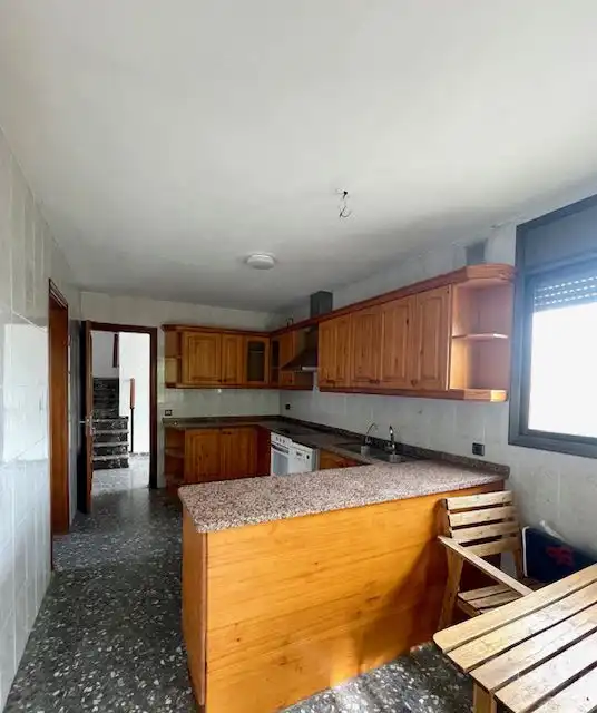 Cuina de Finca rústica en venda en Sant Martí Sarroca amb Calefacció, Terrassa i Traster