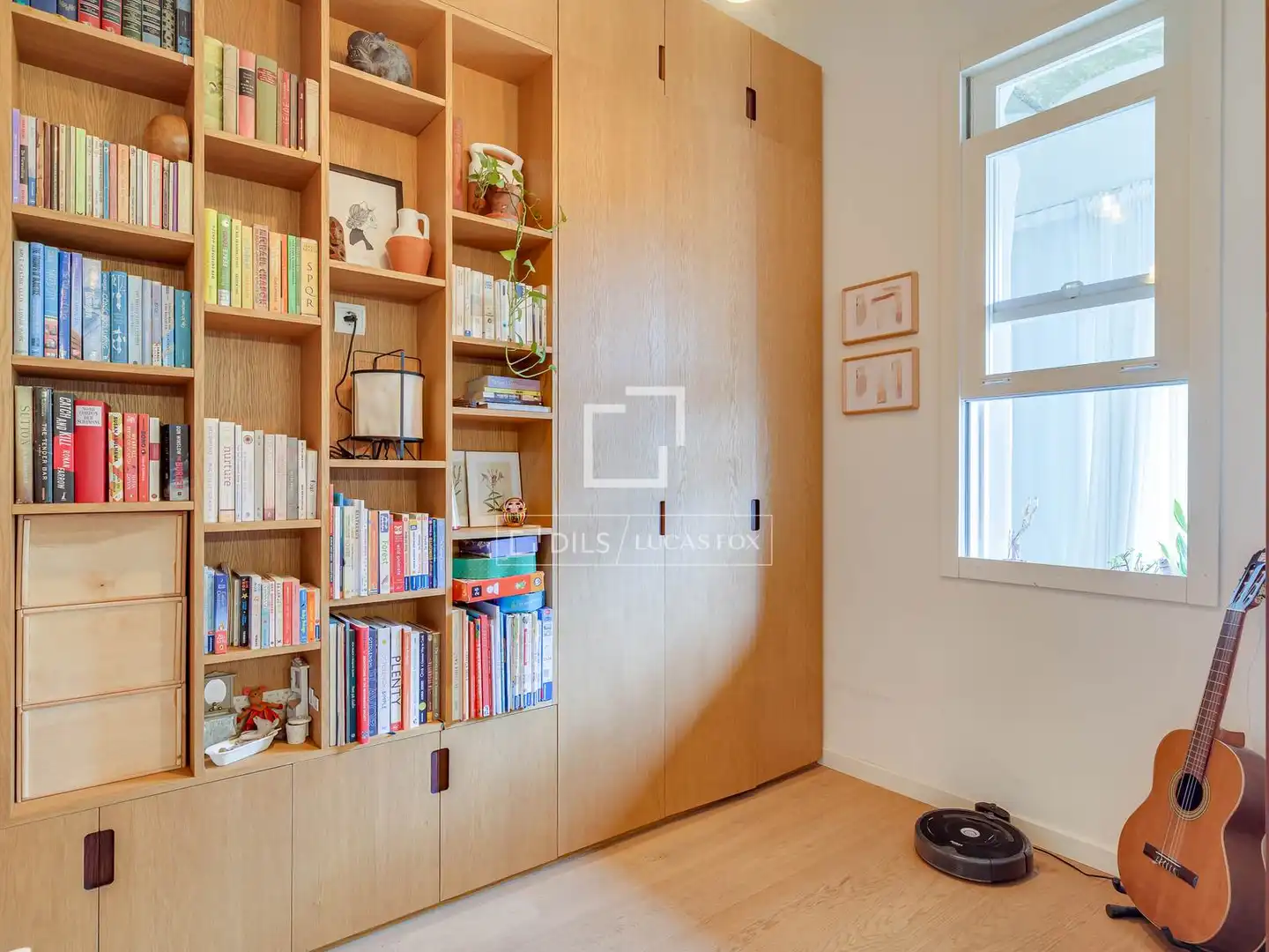 Schlafzimmer von Wohnung zum Verkauf in Barcelona mit Klimaanlage, Heizung und Parkett