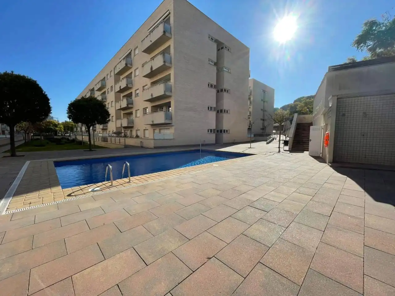 Vista exterior de Pis en venda en Lloret de Mar amb Aire condicionat, Calefacció i Terrassa