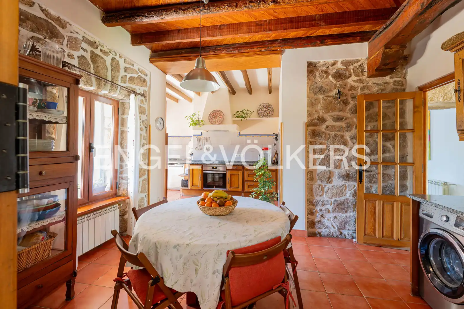 Cocina de Casa o chalet en venta en Galapagar con Aire acondicionado, Calefacción y Jardín privado
