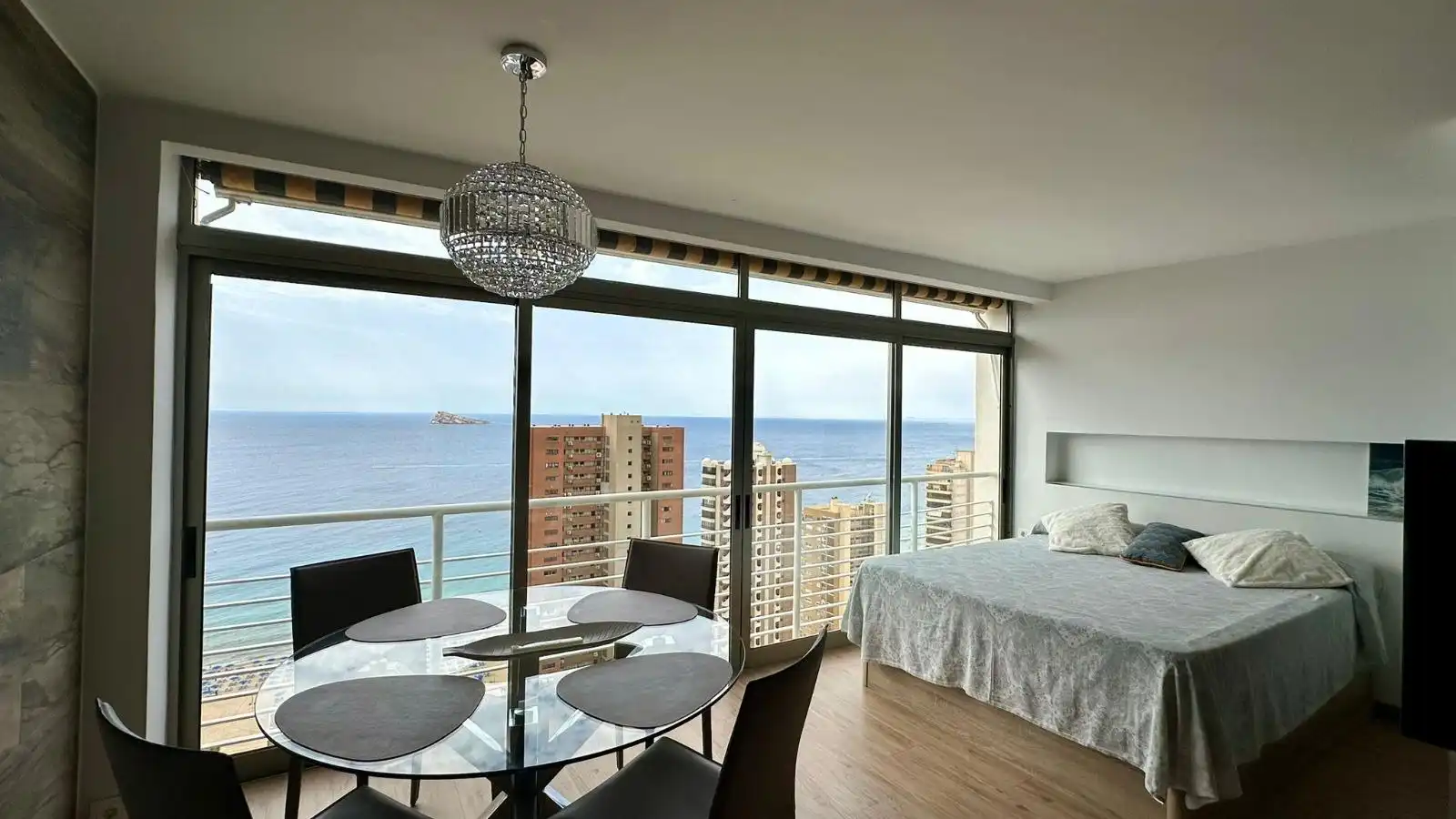 Bedroom of Lofts for sale in Benidorm  with Air Conditioner, Private garden and Furnished
