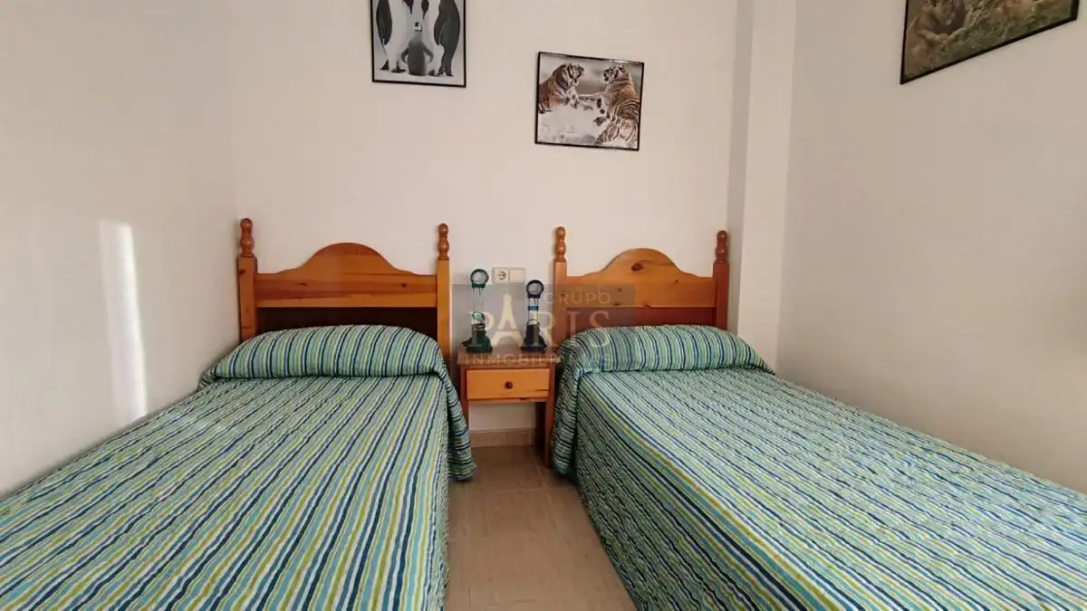 Schlafzimmer von Wohnung zur Miete in Cartagena mit Möbliert, Balkon und Gemeinschaftspool