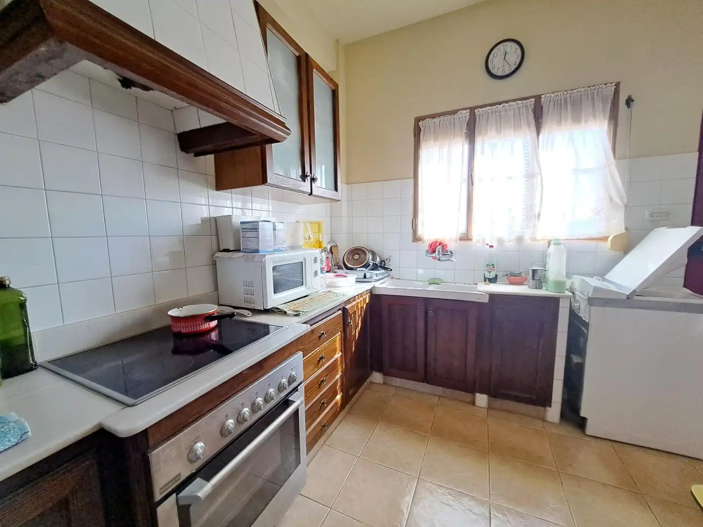 Cocina de Finca rústica en venta en La Pobla Llarga con Jardín privado, Terraza y Trastero