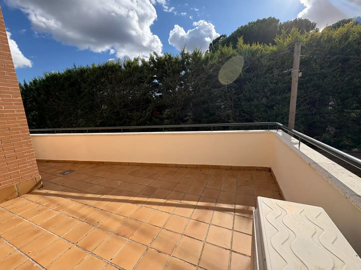 Terraza de Casa adosada en venta en Simancas con Aire acondicionado, Calefacción y Jardín privado