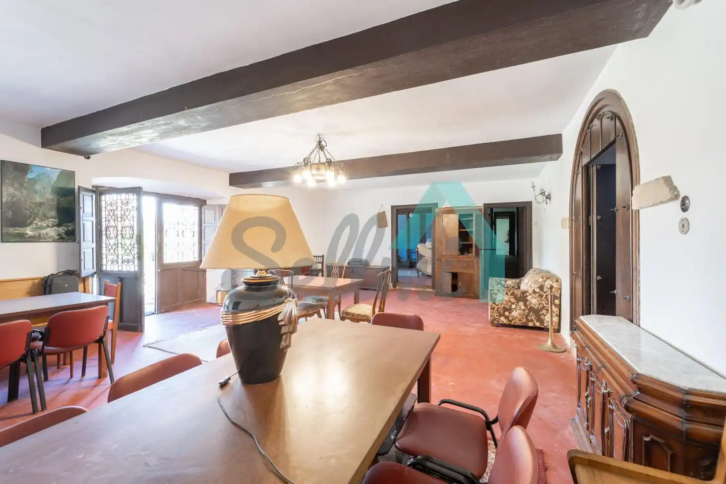 Comedor de Casa o chalet en venta en Oviedo  con Jardín privado y Balcón