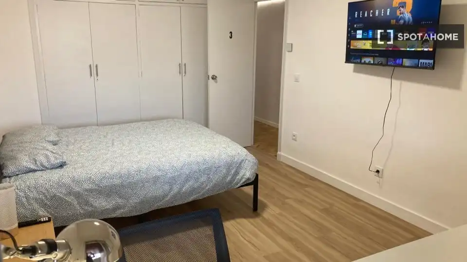 Bedroom of Flat for rent in Cartagena  with Air Conditioner, Heating and Furnished