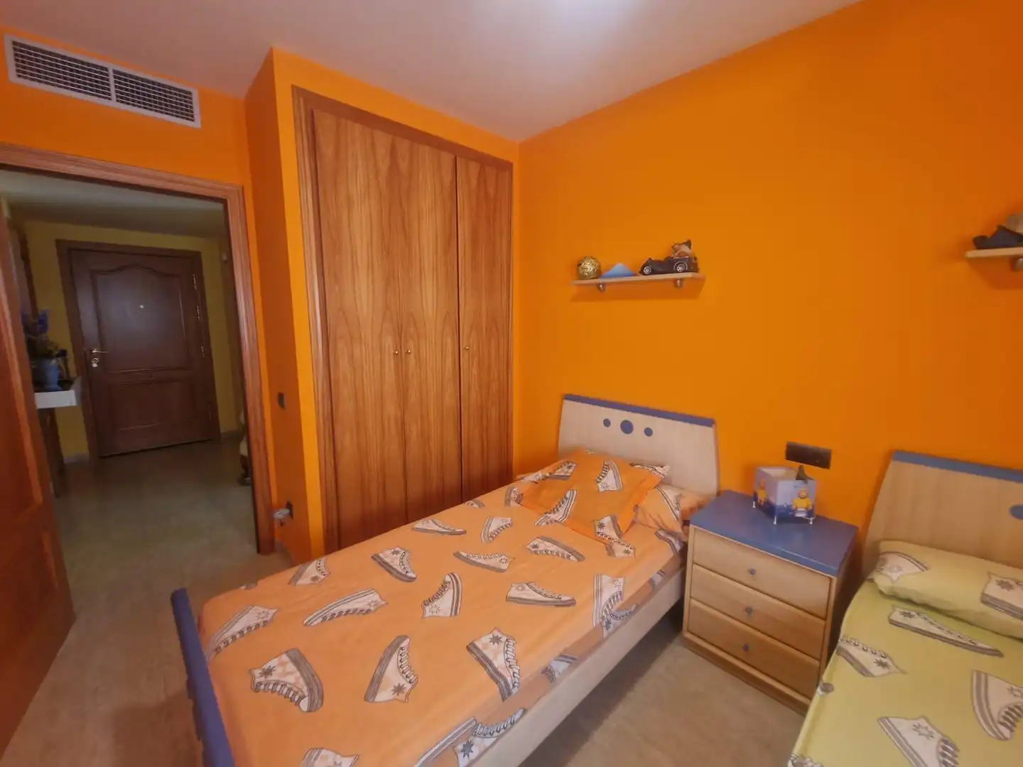 Bedroom of Flat for sale in La Ràpita  with Air Conditioner, Heating and Balcony
