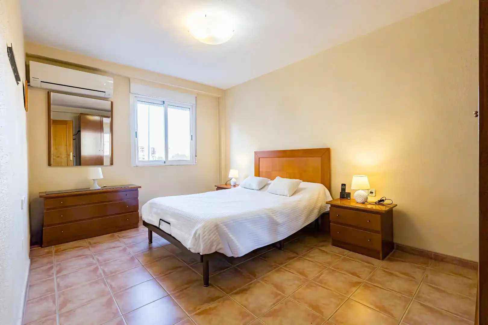 Bedroom of Flat for sale in Murcia  with Air Conditioner, Heating and Furnished