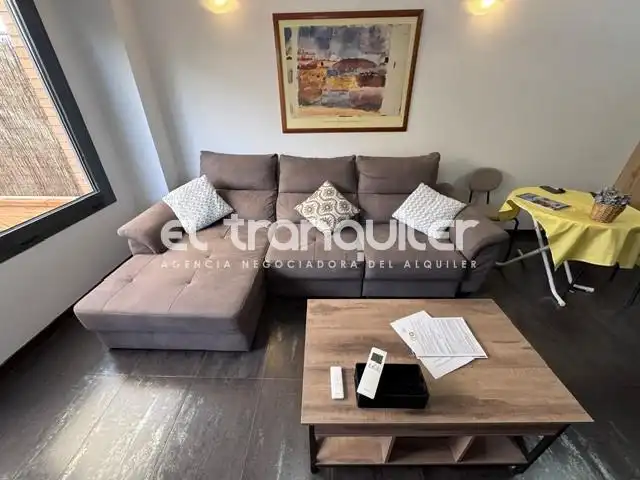 Living room of Flat for rent in Colmenar Viejo  with Air Conditioner, Terrace and Swimming Pool