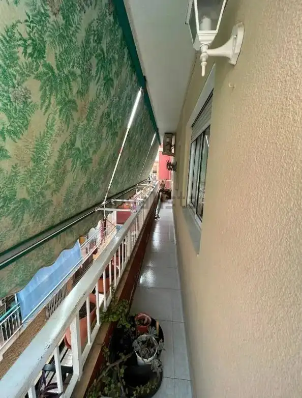 Terrasse von Wohnung zur Miete in Alicante / Alacant mit Klimaanlage, Heizung und Möbliert