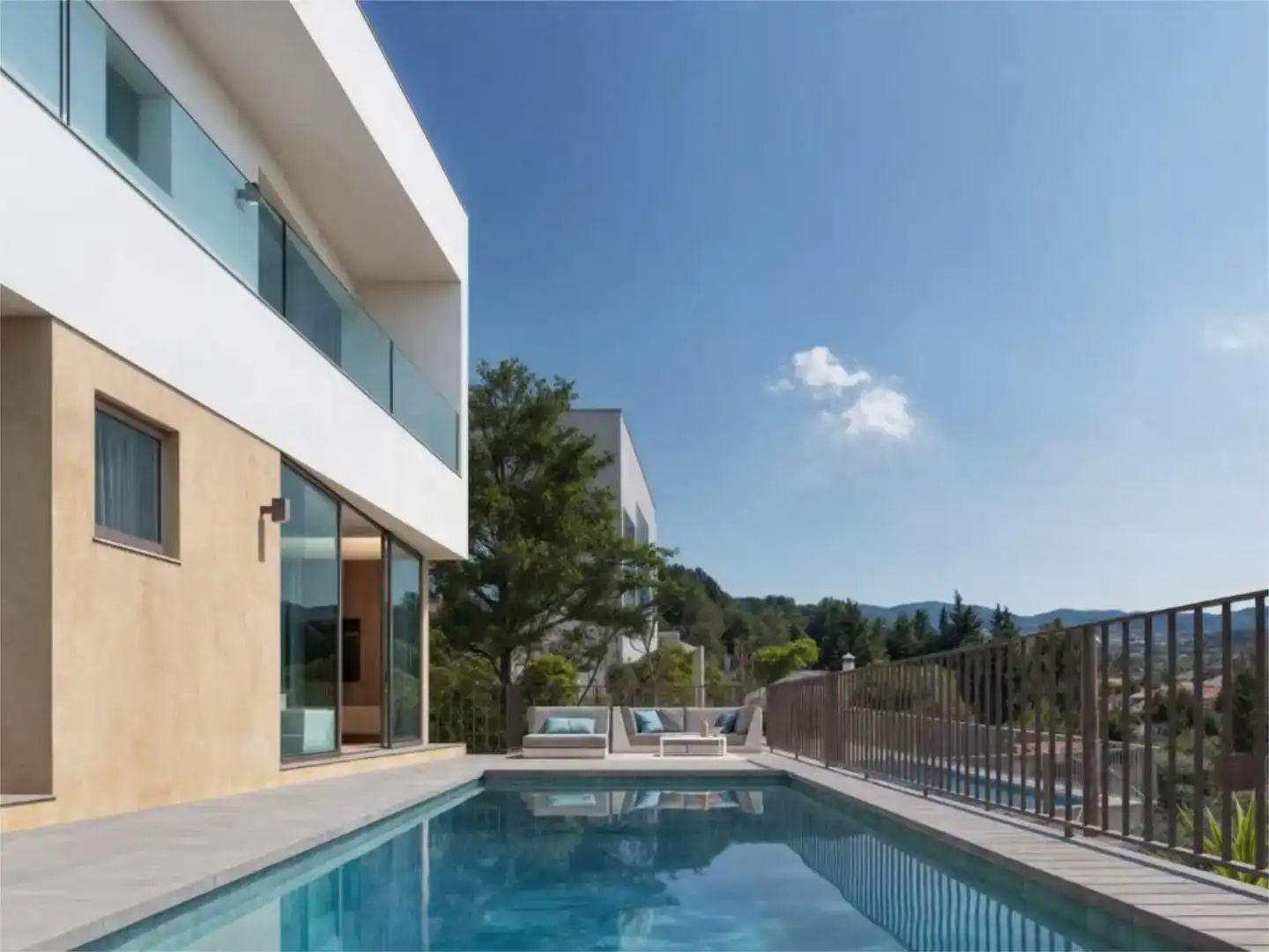 Terrassa de Casa o xalet en venda en Alcalalí amb Aire condicionat, Piscina i Balcó