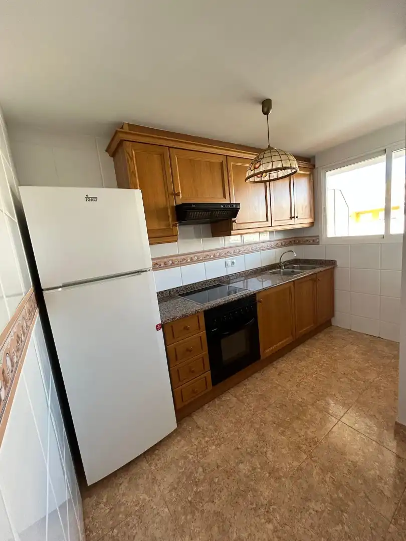 Cocina de Ático en venta en Oropesa del Mar / Orpesa con Aire acondicionado, Jardín privado y Terraza