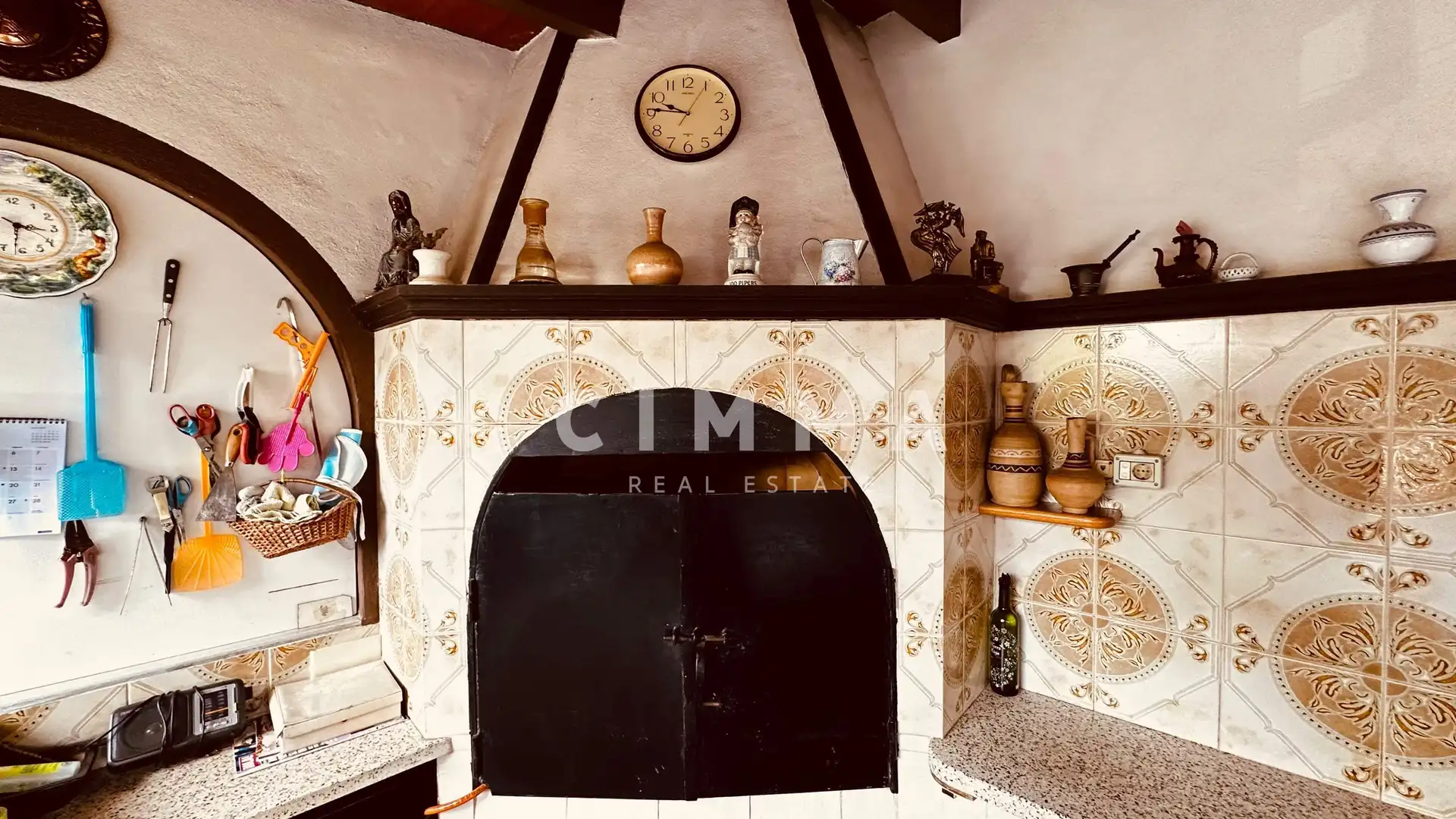 Cocina de Casa o chalet en venta en La Nucia con Aire acondicionado, Calefacción y Jardín privado