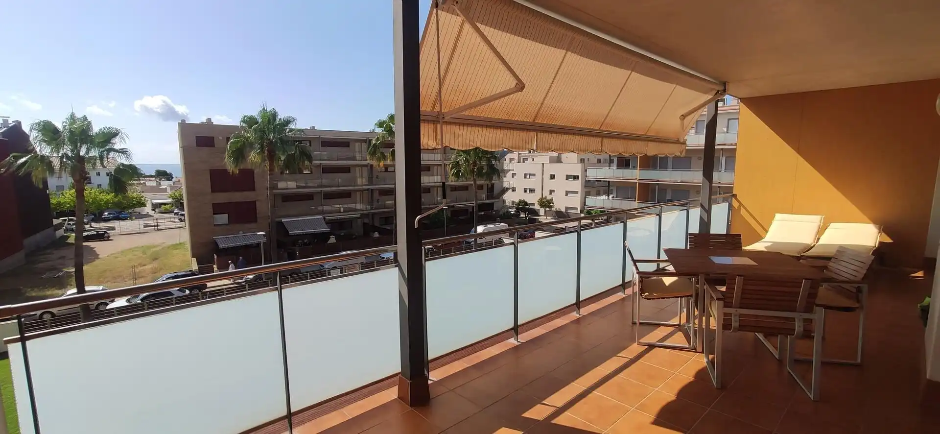 Terrace of Flat for rent in La Ràpita  with Terrace and Furnished
