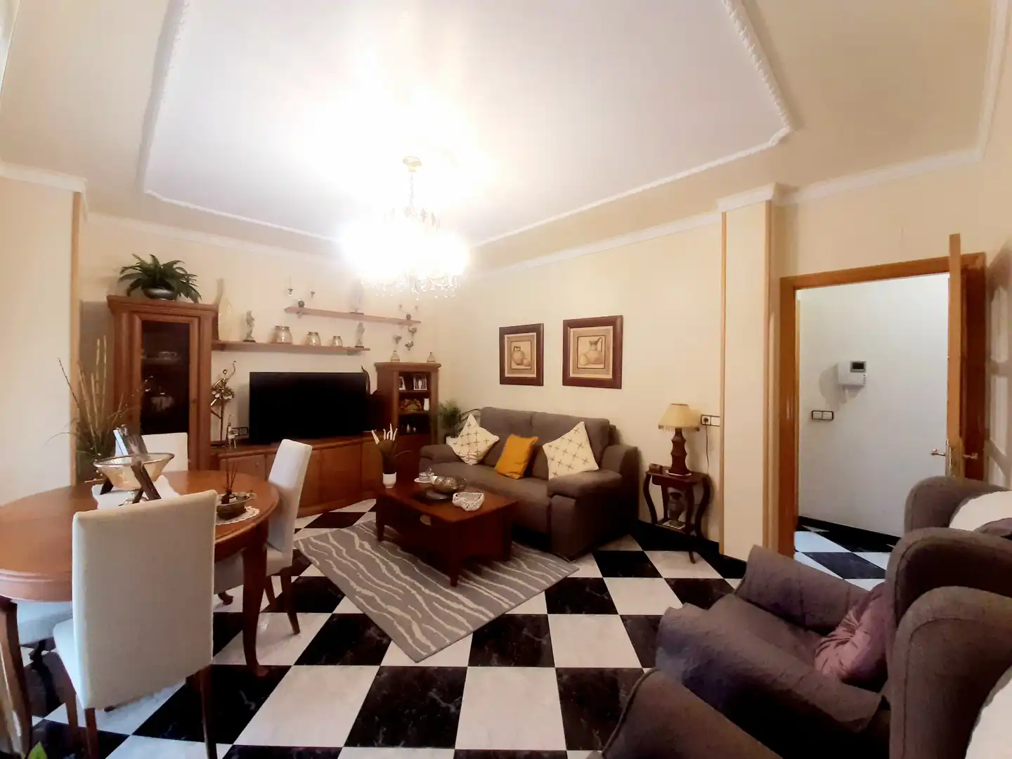 Wohnzimmer von Haus oder Chalet zum Verkauf in Archena mit Klimaanlage, Heizung und Terrasse