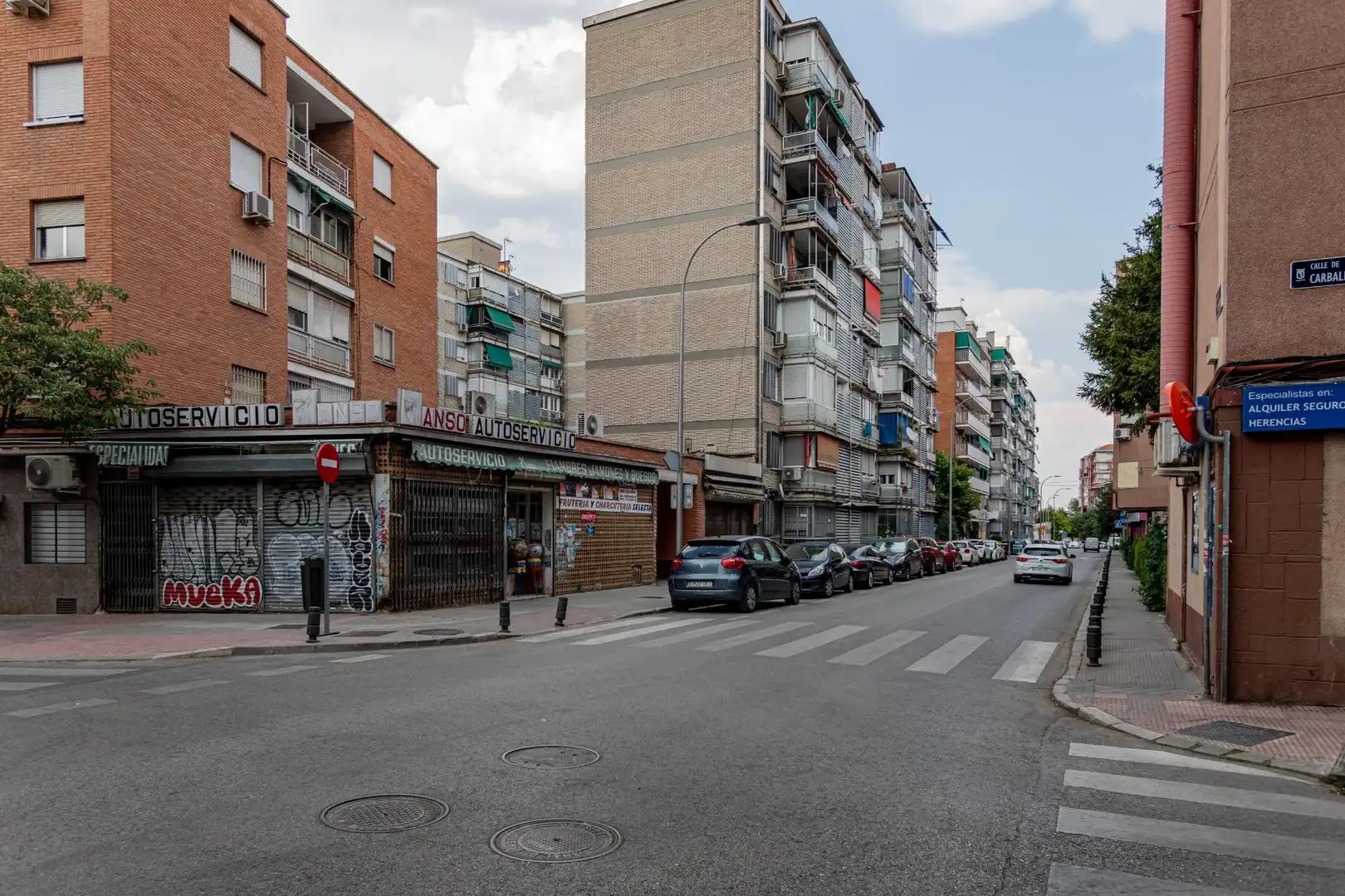 Vista exterior de Pis en venda en Madrid amb Aire condicionat, Calefacció i Moblat